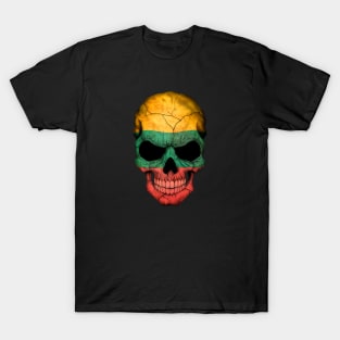 Lithuanian Flag Skull T-Shirt